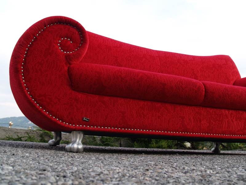 bretz gaudi sofa rot